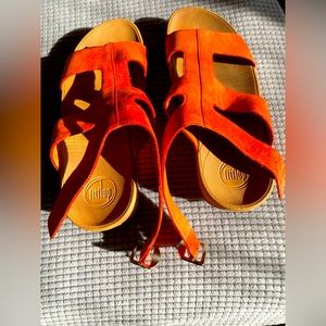 FItflop Sandals Orange size 7